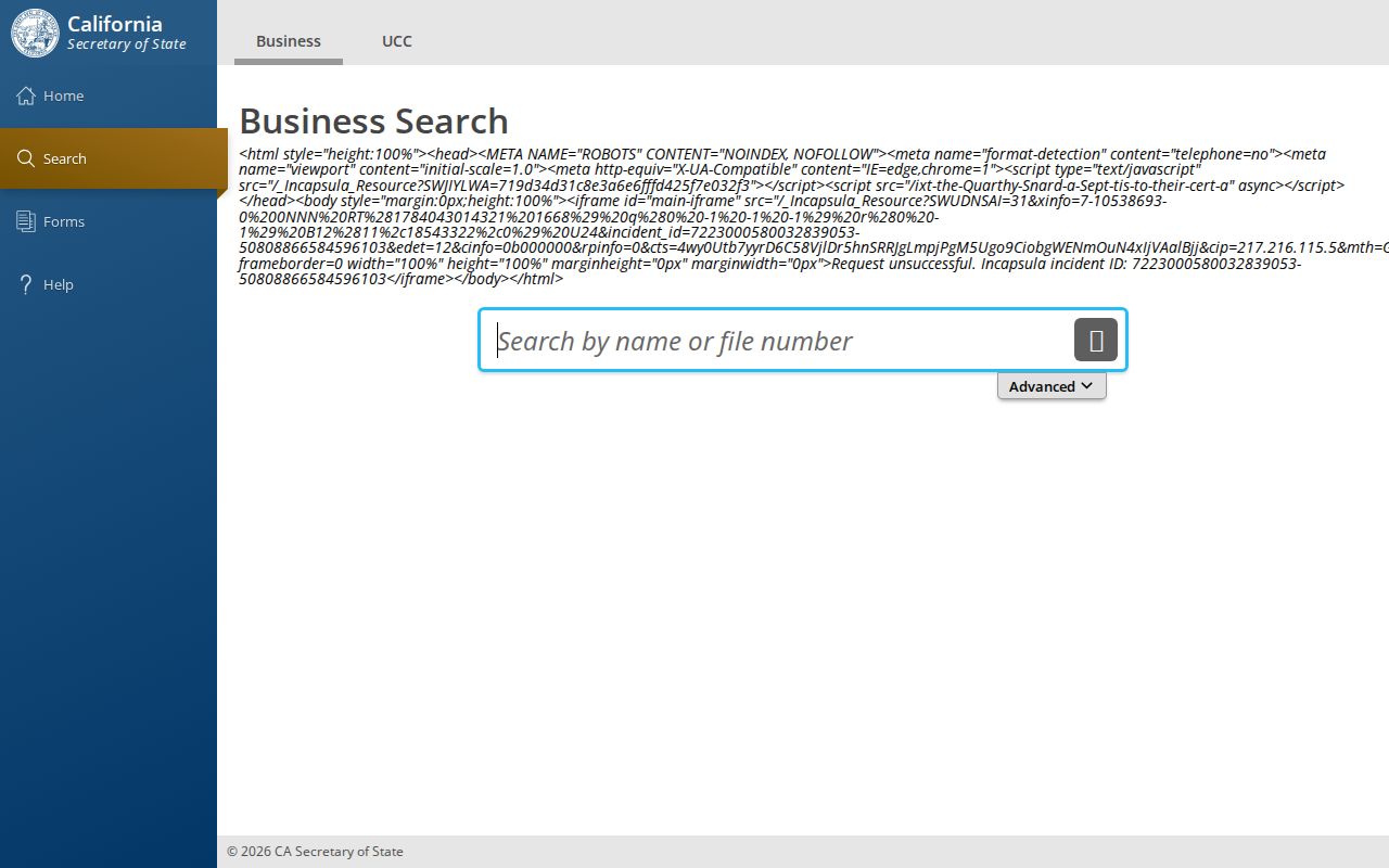 Lynwood people search California business filings